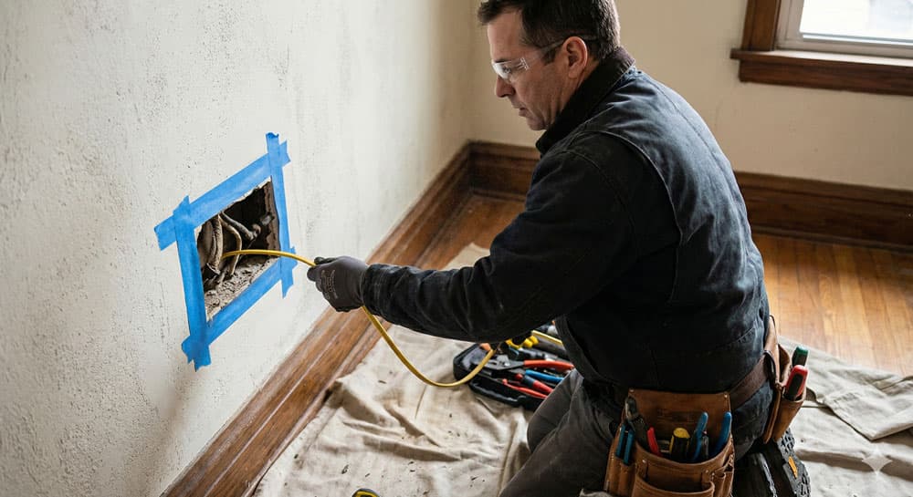 Knob and Tube Wiring service